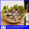 gray color frozen baby clam